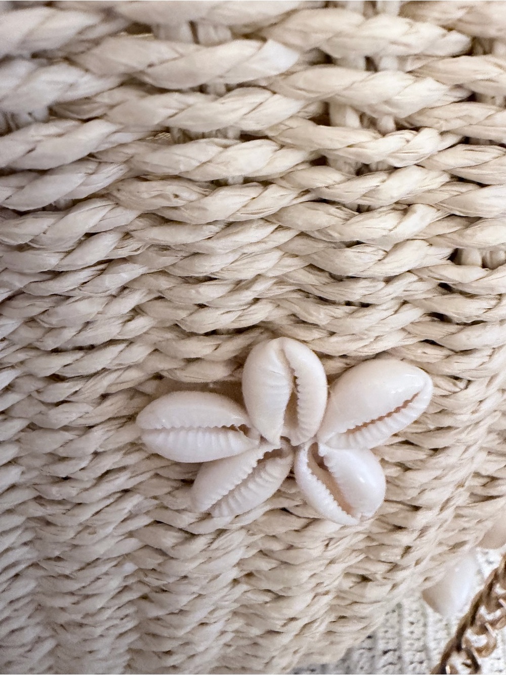 Altar'd State NWT The Hampton Woven Shell Bucket Tote - Picture 5 of 6